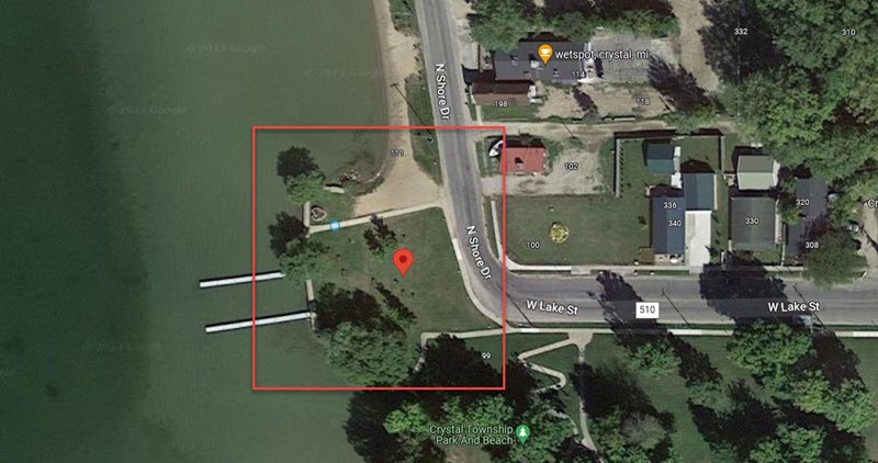 Crystal Palladium - Now An Empty Lot (newer photo)